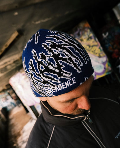 Reversible NuMetal Skully Beanie